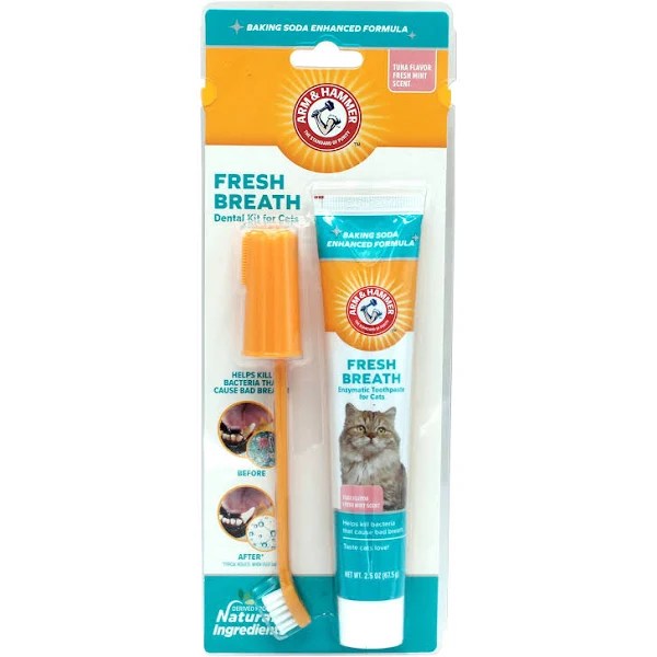 Arm & Hammer Cat Dental Care Dental Kit – Fresh breath or Fresh&nbsp;regret?